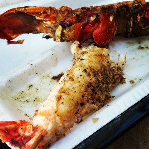 Grilled Lobster @ Secret Beach