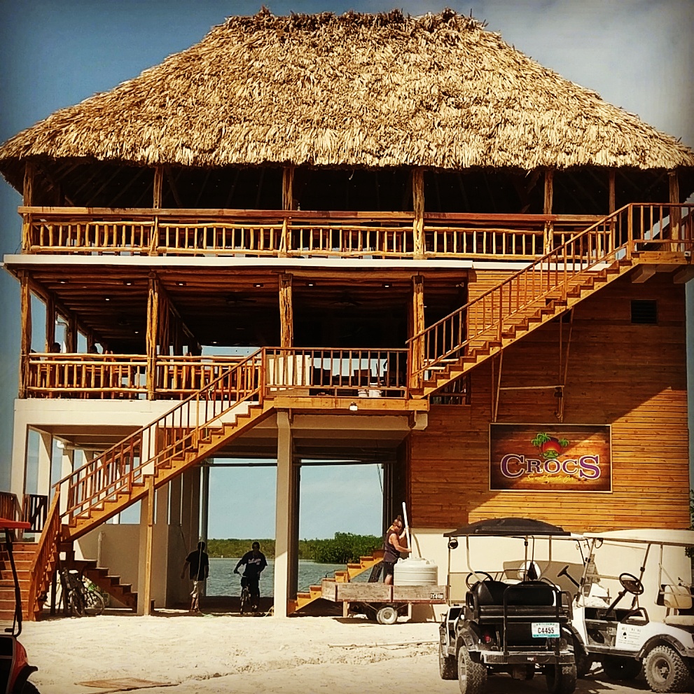 The Newest & Baddest Bar in San Pedro Belize – CROCS SUNSET!