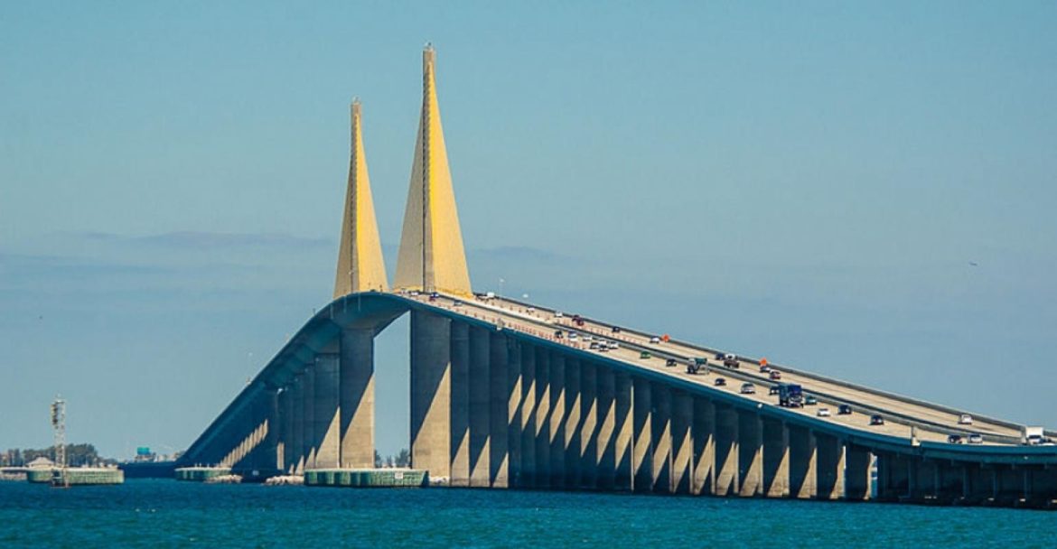The Sunshine Skyway Bridge – St Pete – Florida